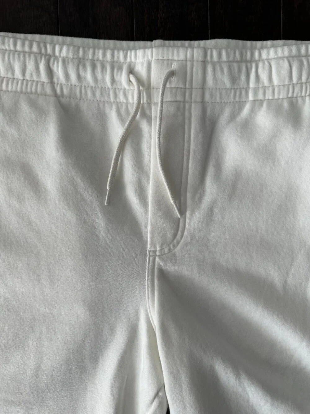 Goodfellow White Cream Men's Medium Lounge Shorts